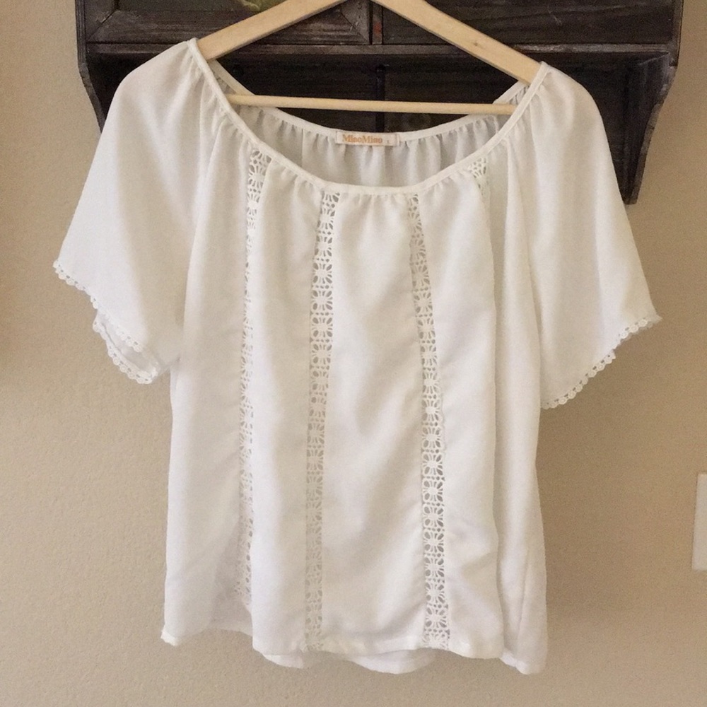 White/Ivory Bohemian Blouse